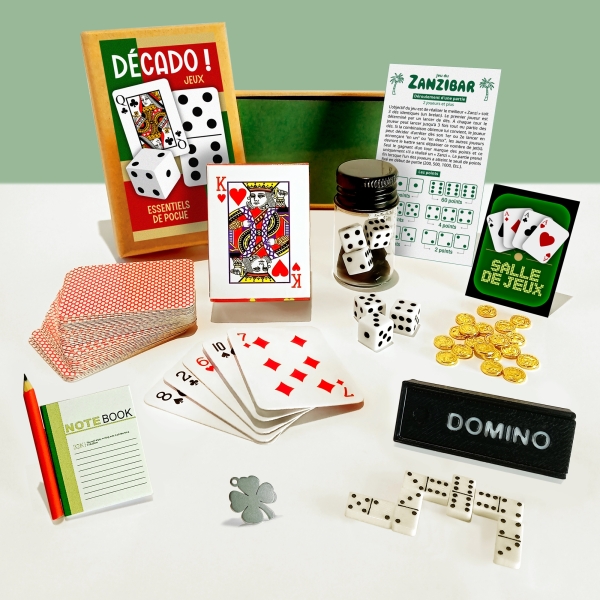Coffret cadeau de jeux "Décado !"