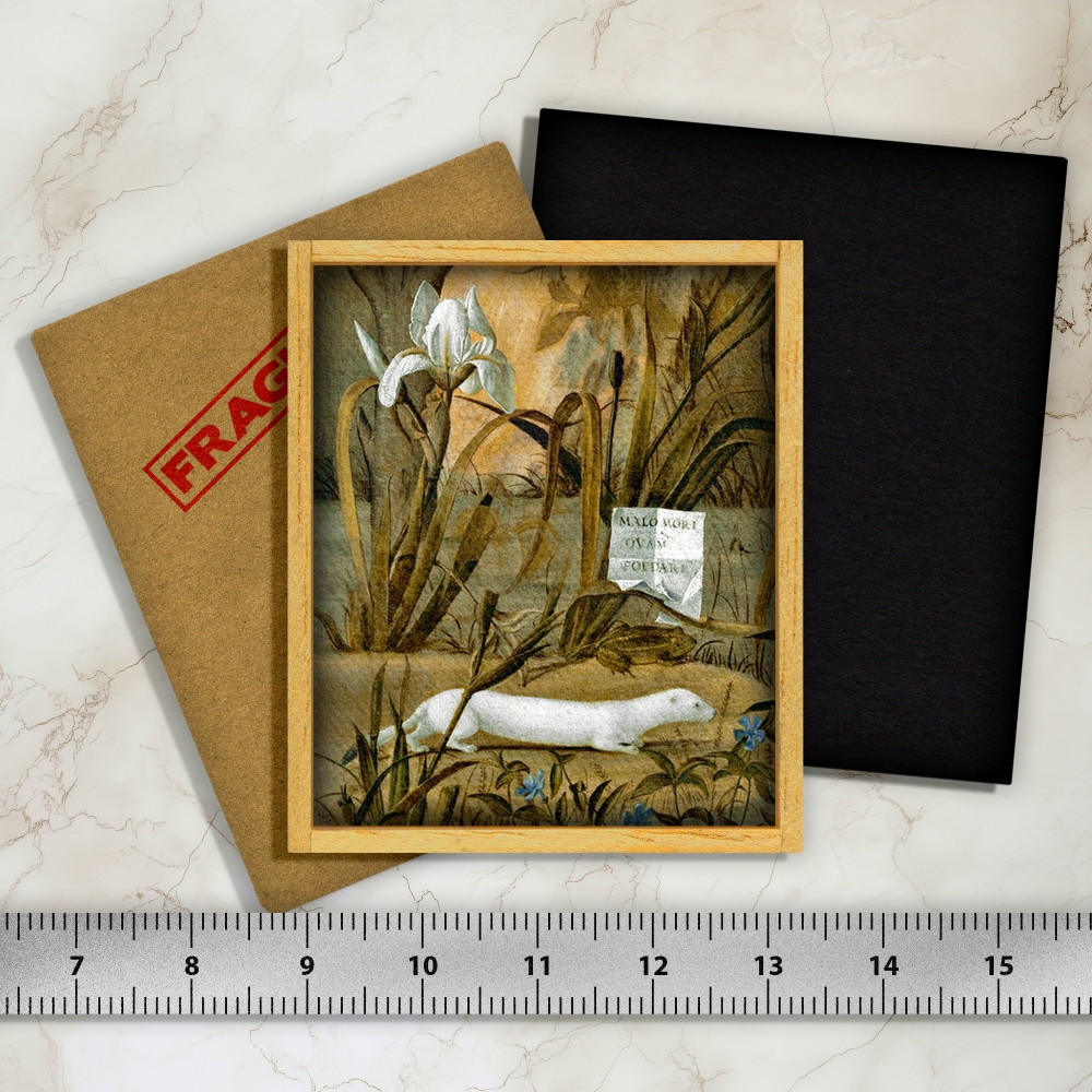 Mini tableau - Fleurs et animaux