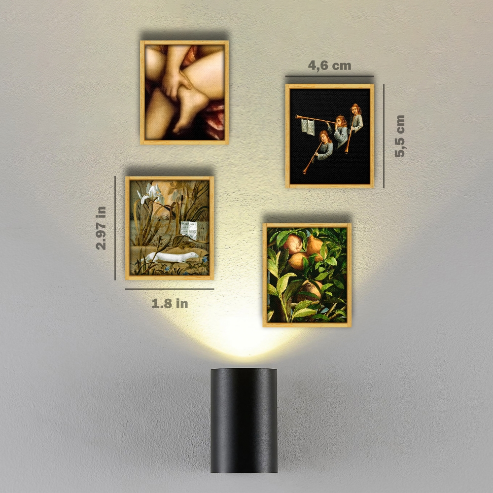 Mini painting – Female body and fetishism