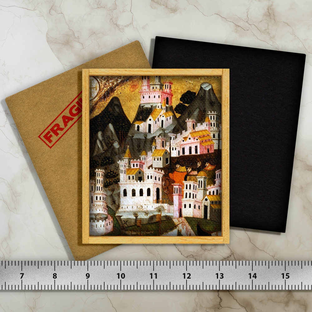 Mini painting – City and exoticism