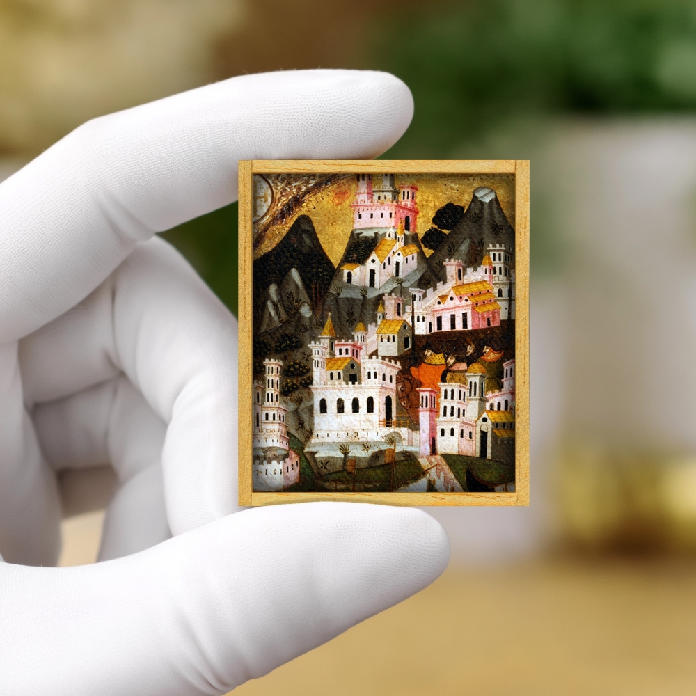 Mini painting – City and exoticism