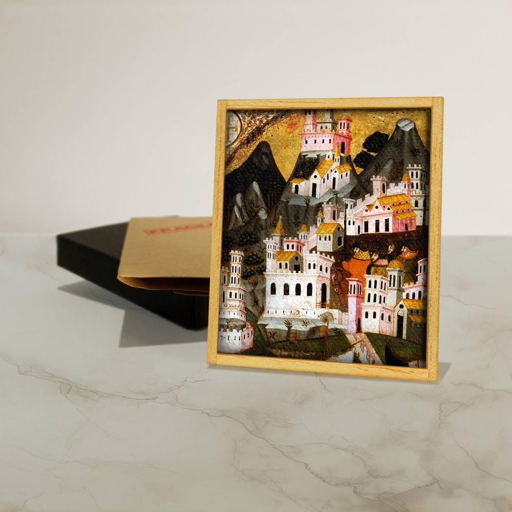 Mini painting – City and exoticism
