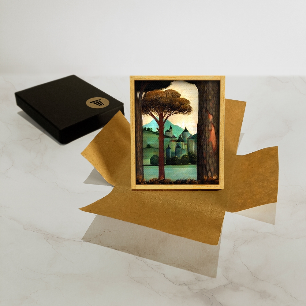 Mini tableau - Paysage poétique