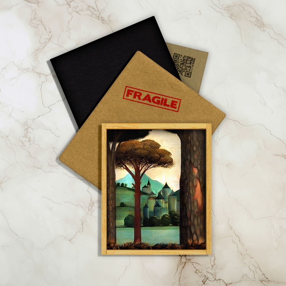 Mini tableau - Paysage poétique