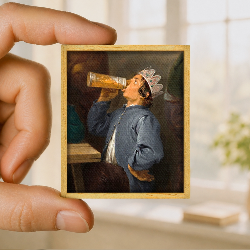 Joyful drinker