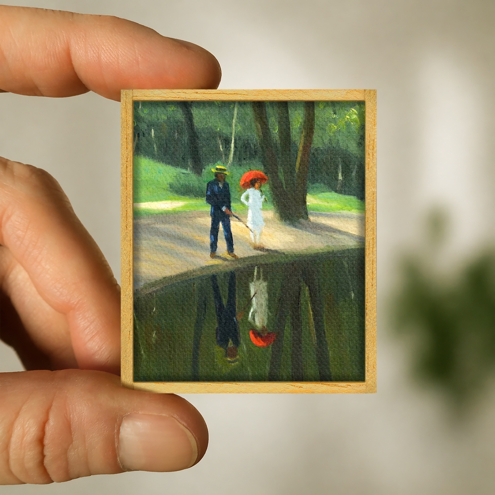 Couple au bord de l’eau