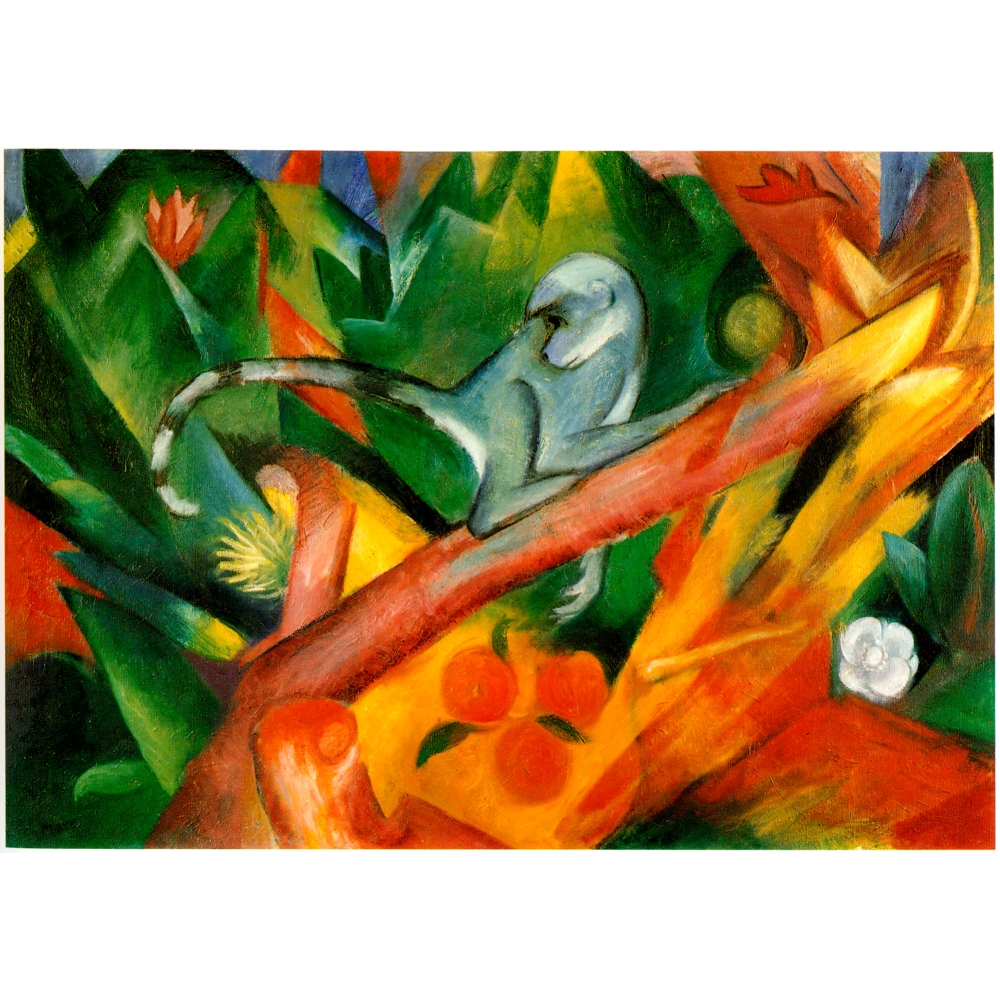 Singe de couleurs