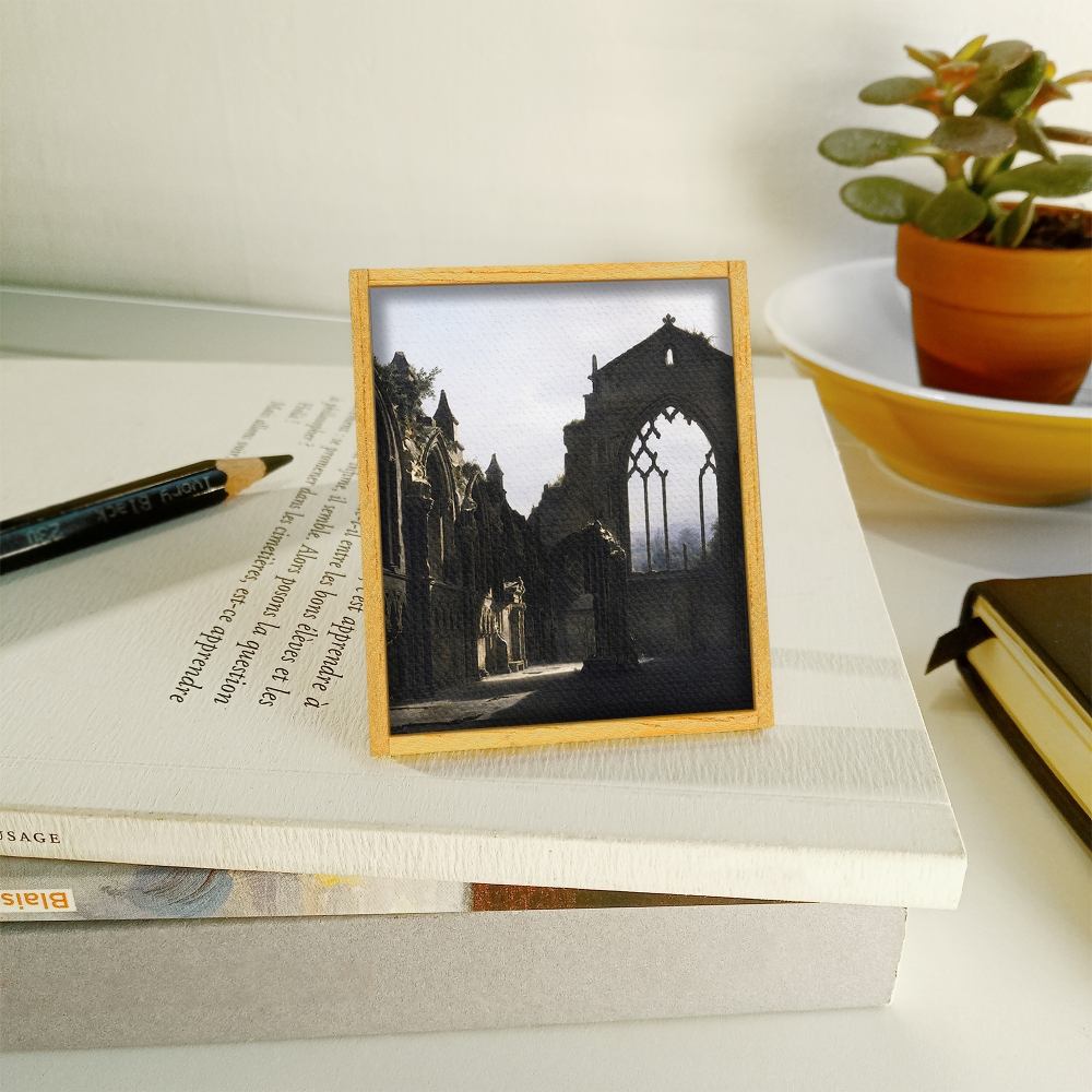 Ruines d’abbaye gothique