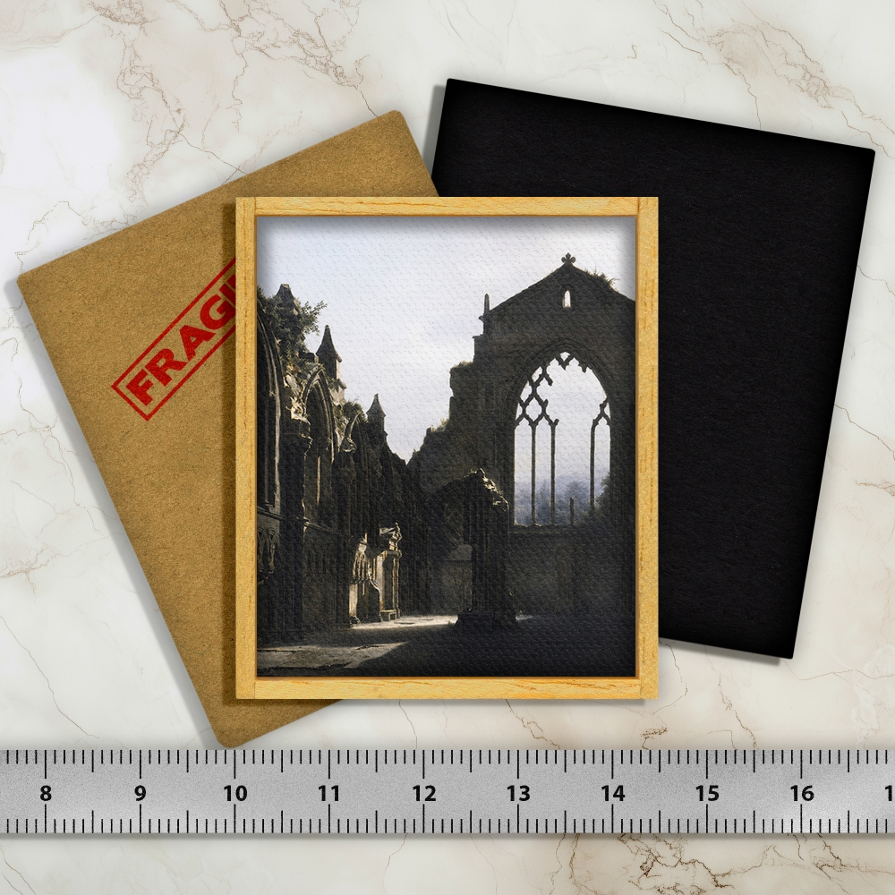 Ruines d’abbaye gothique