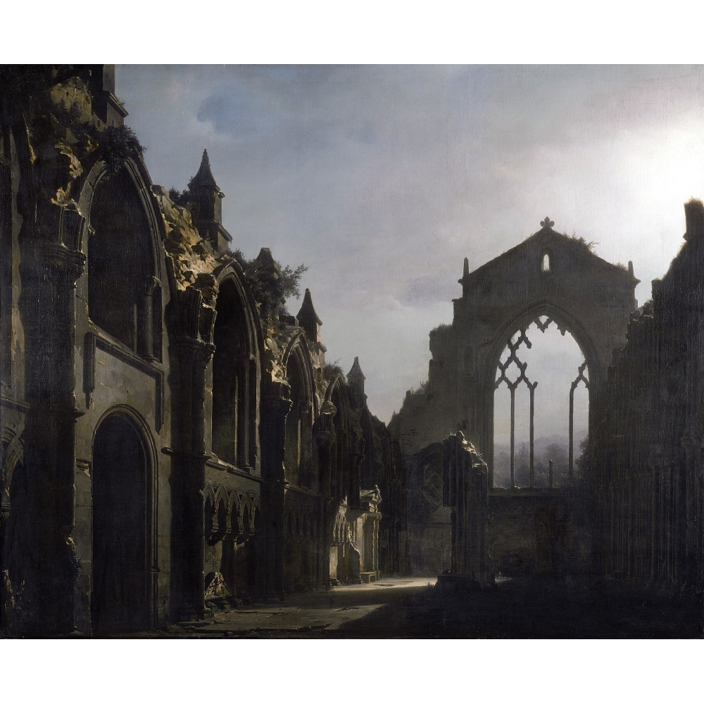 Gothic abbey ruins