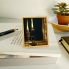 Bougie dans un miroir