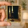 Bougie dans un miroir