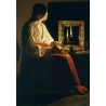 Bougie dans un miroir