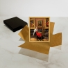Painting copyist before the Mona Lisa