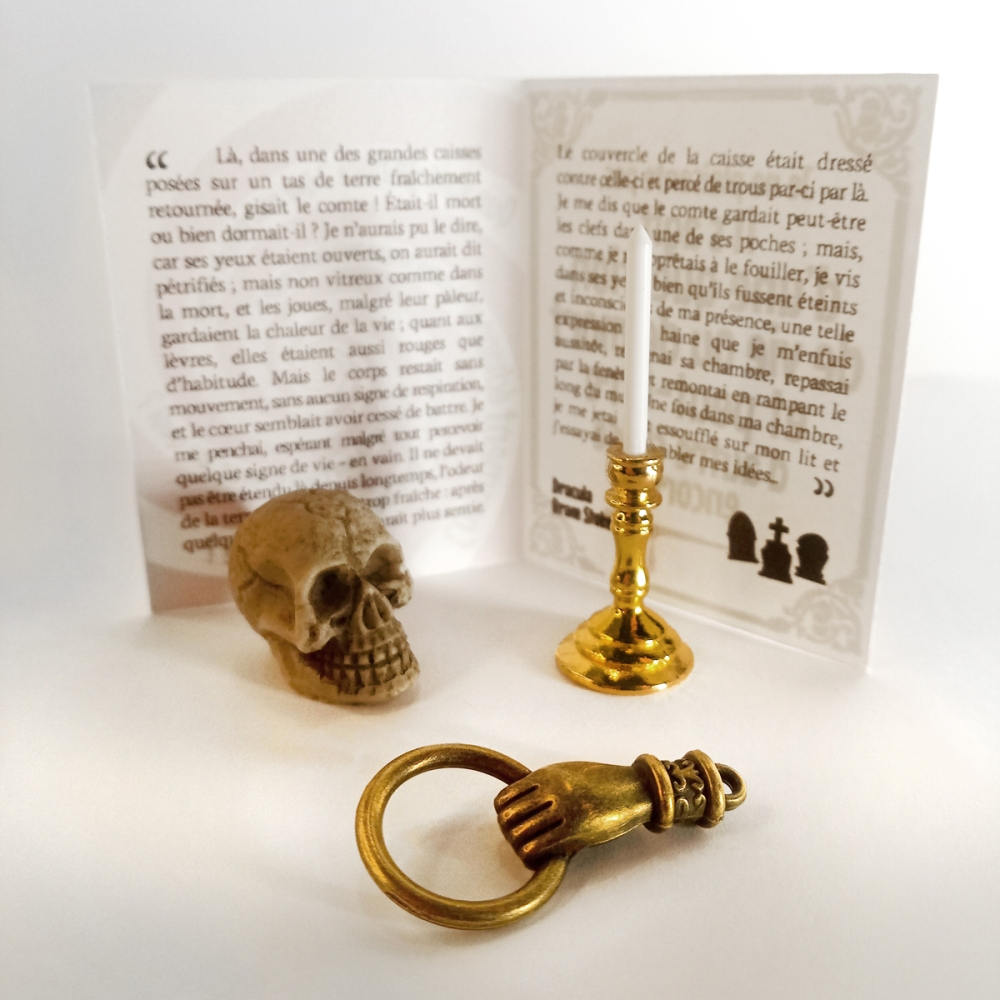 Coffret cadeau frissons "V comme... Vampire"
