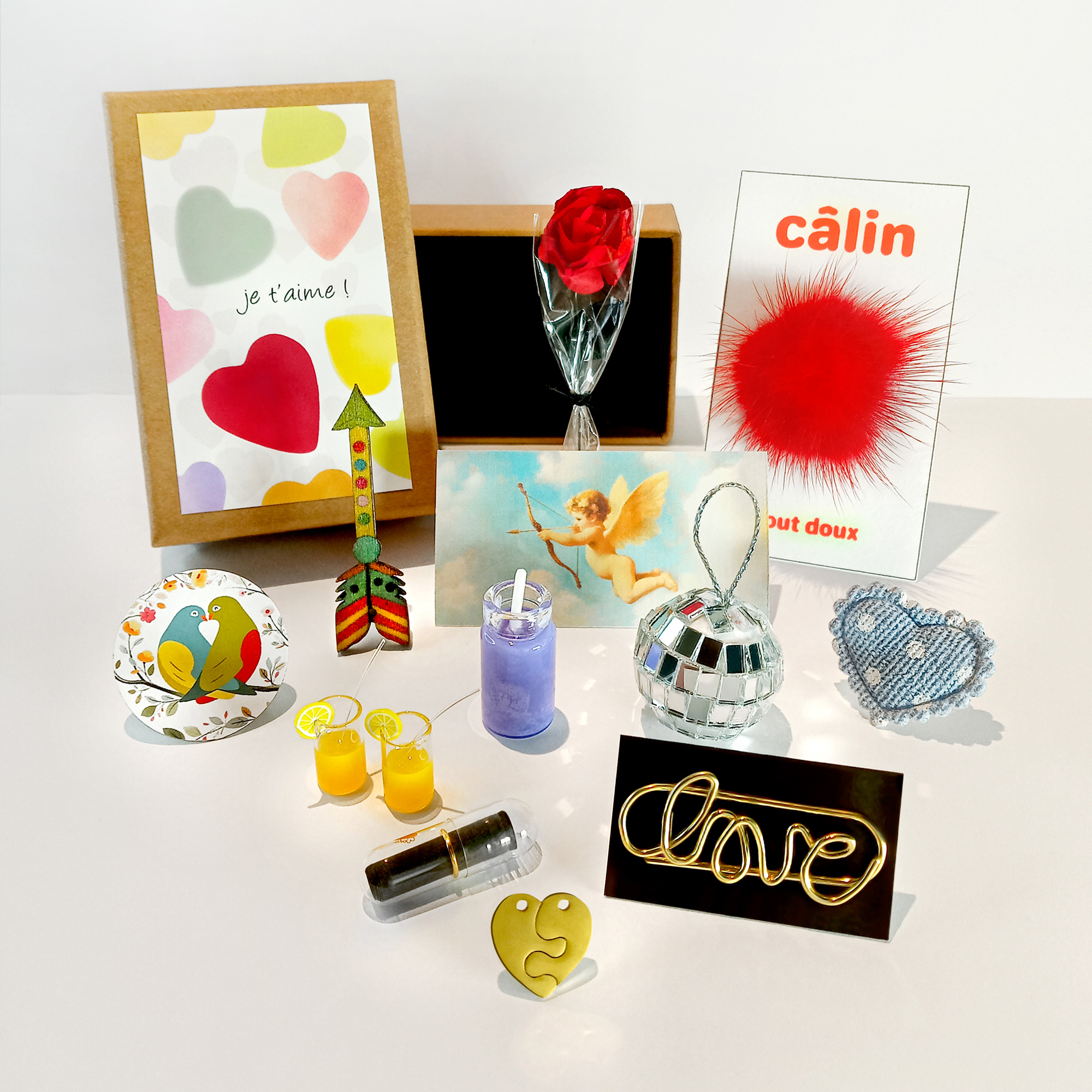 Box cadeau romantique