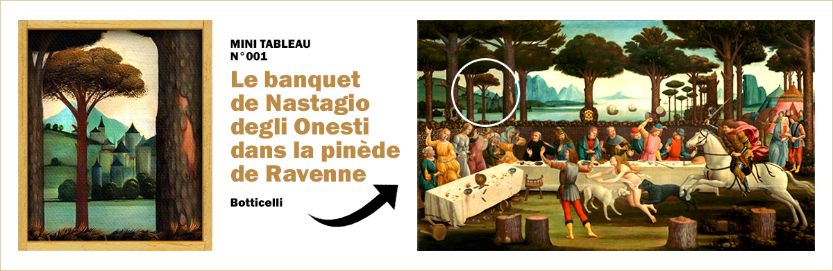 Mini tableau Botticelli